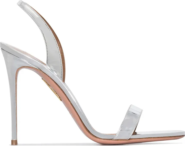 So Nude 105mm sandals