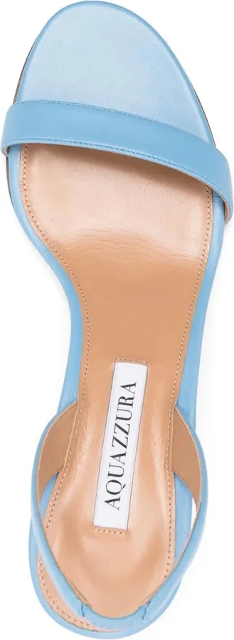 So Nude 50mm leather sandals - Image 4