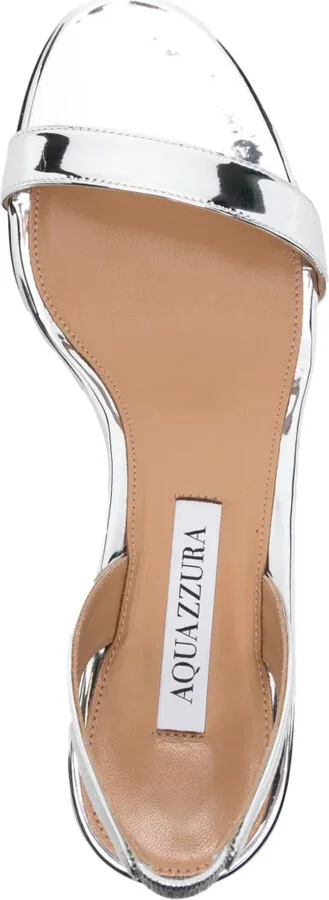 So Nude 50mm metallic sandals - Image 4