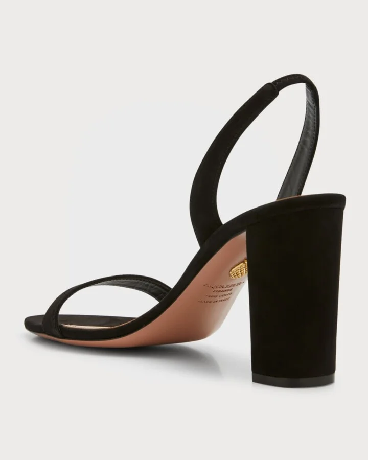 So Nude Block-Heel Halter Sandals - Image 2