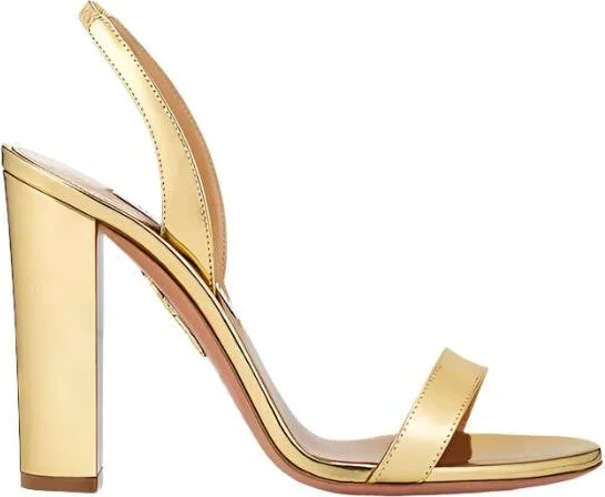 So Nude Block Sandal 105