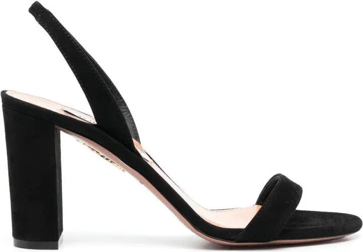 So Nude Block Sandal 85