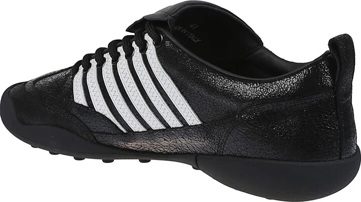 Soccer Lace-up Low Top Sneakers - Image 3