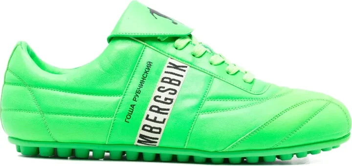 Soccer logo-band sneakers
