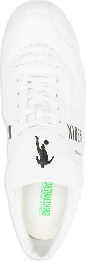 Soccer logo-detail sneakers - Image 4