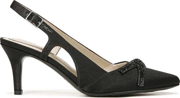 Social Scene Crystal Slingback Pump - Image 3