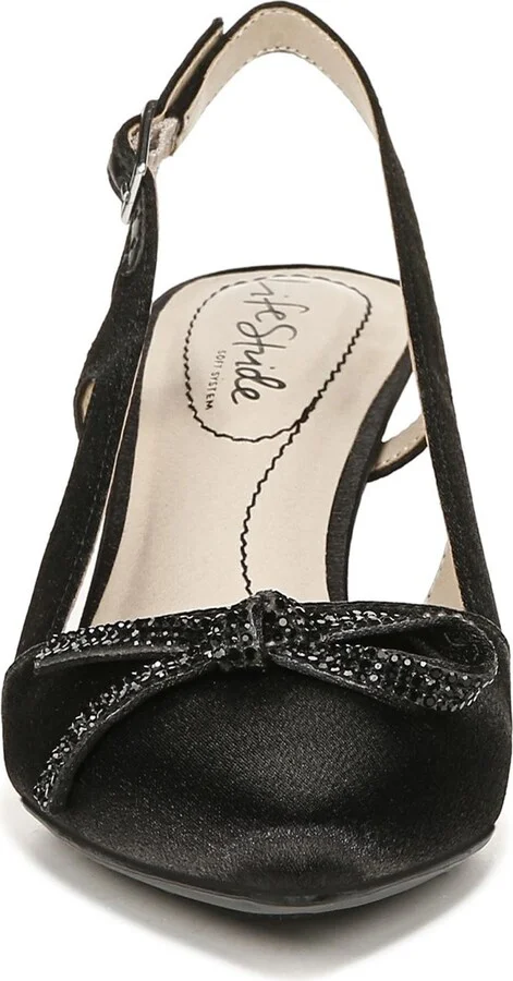 Social Scene Crystal Slingback Pump - Image 4