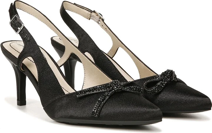 Social Scene Crystal Slingback Pump - Image 8