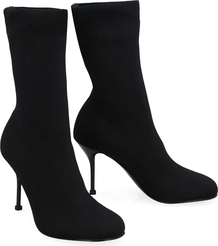 Sock Ankle Boots - Image 3