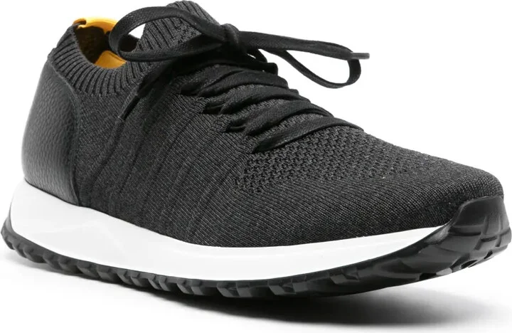 Sock-Ankle Lace-Up Sneakers - Image 2