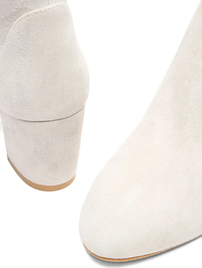 Sock-Fit Block-Heel Boots - Image 4