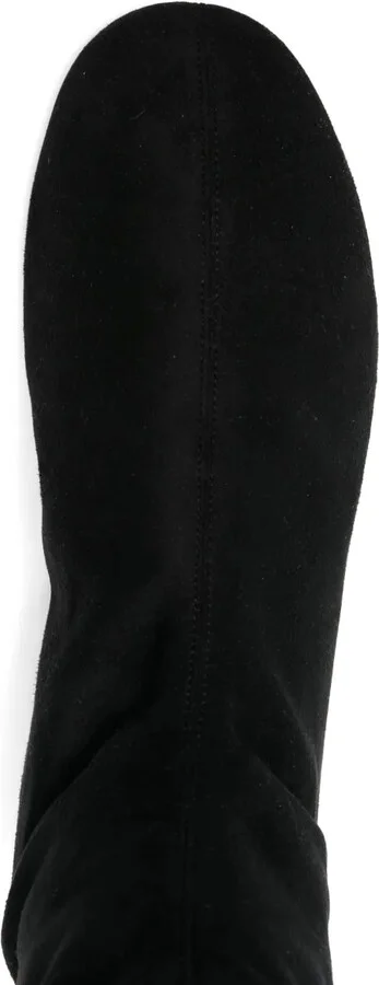 Sock-Fit Calf Leather Boots - Image 4