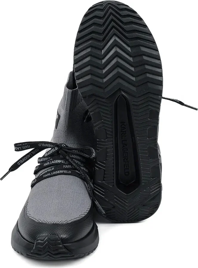 Sock-Knit High-Top Sneakers - Image 5