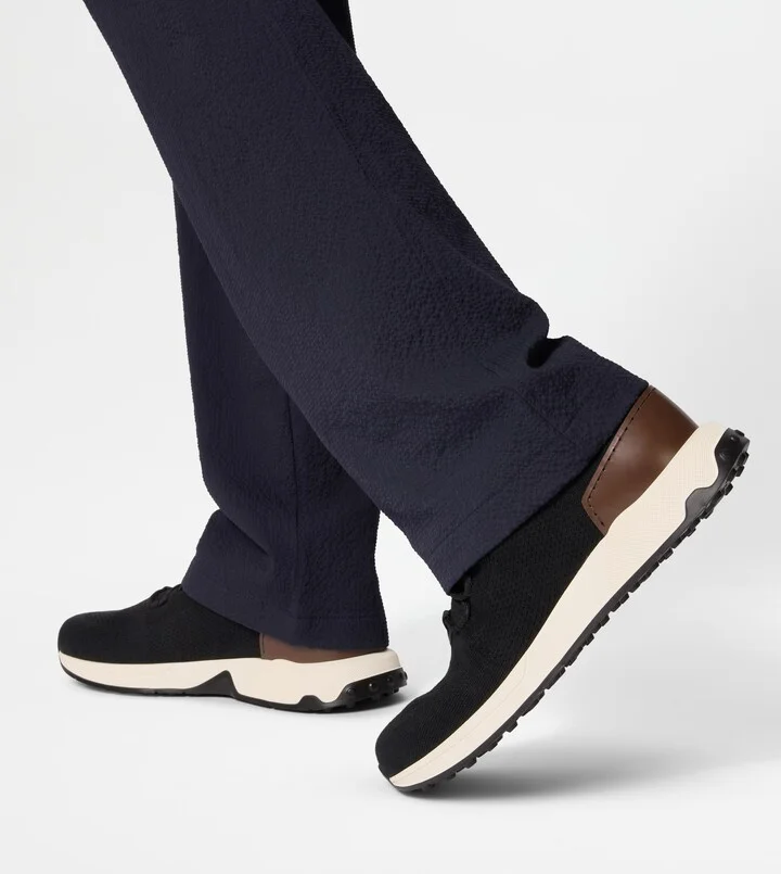 Sock Sneakers in Technical Fabric and Leather - Image 6