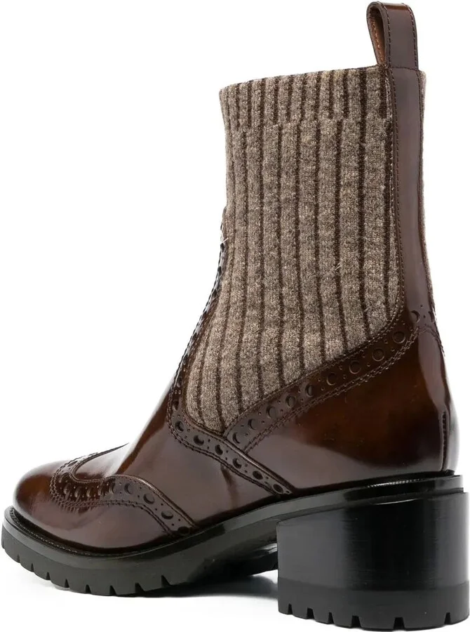 Sock-Style Ankle Boots - Image 2
