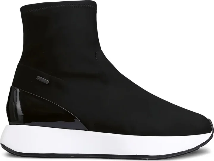 Sock-Style Ankle Boots