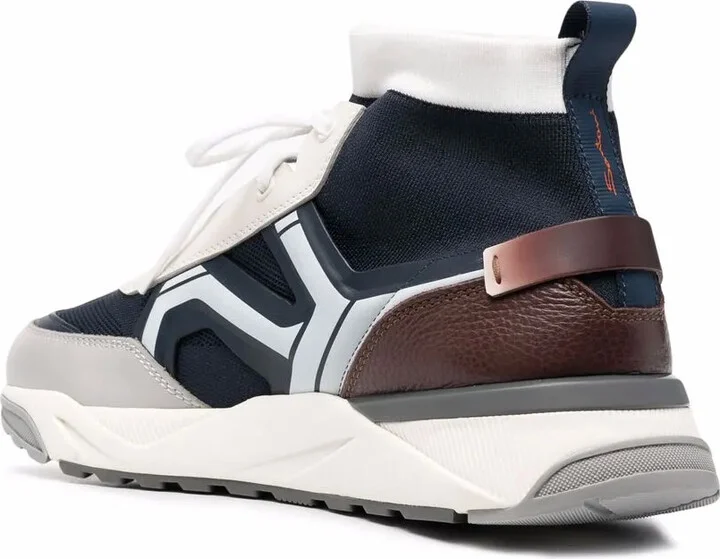 Sock-Style High-Top Sneakers - Image 3