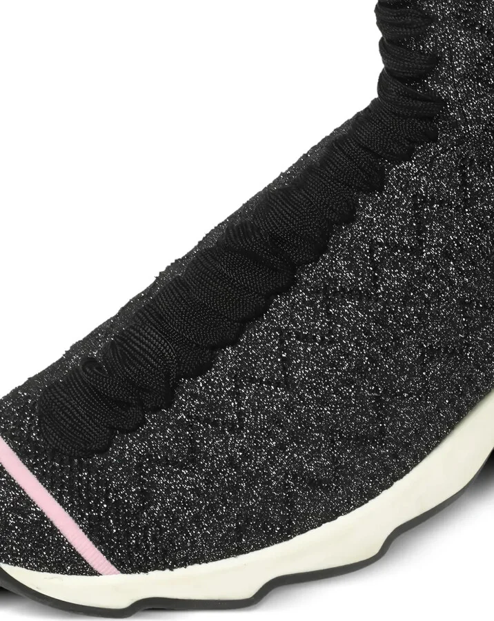 Sock-Style Knitted Sneakers - Image 5