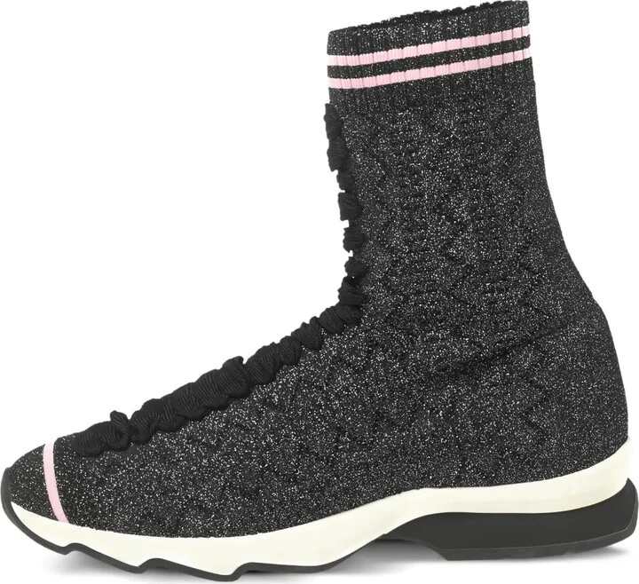 Sock-Style Knitted Sneakers