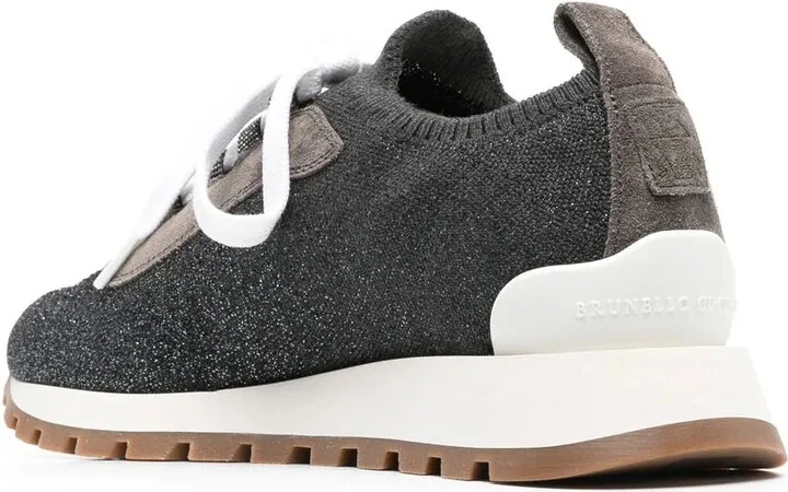 Sock-Style Low-Top Sneakers - Image 3
