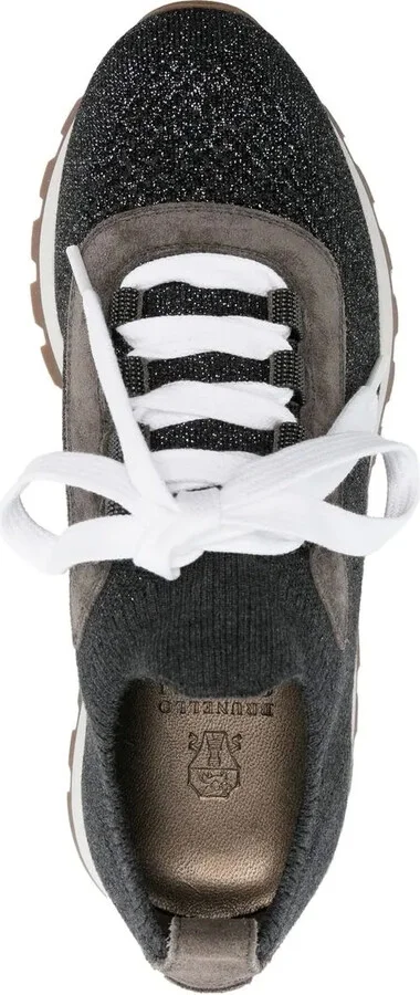 Sock-Style Low-Top Sneakers - Image 4