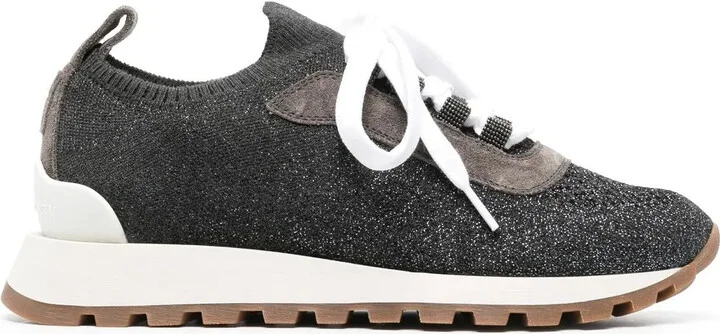 Sock-Style Low-Top Sneakers