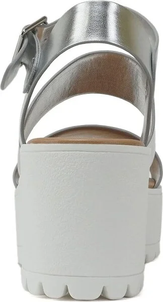 Soda ACCOUNT Women's Open Toe Block Heel Platform Sandals with Adjustable Ankle Strap - Cognac - Size - Image 7