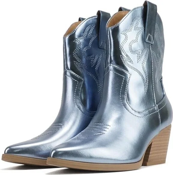 metallic blue