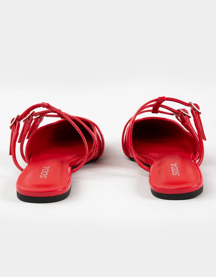 SODA Elkie Womens Slingback Shoes - Image 4
