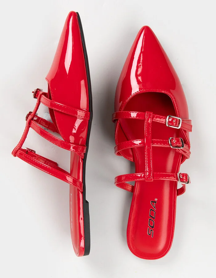SODA Elkie Womens Slingback Shoes - Image 5