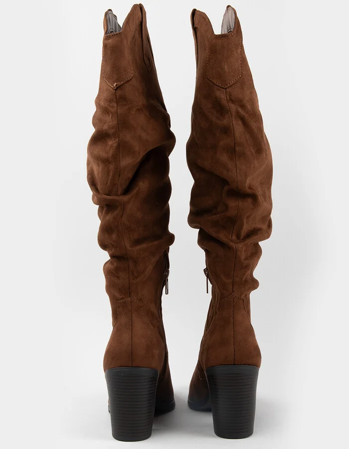 SODA Halma Womens Slouchy Boots - Image 4