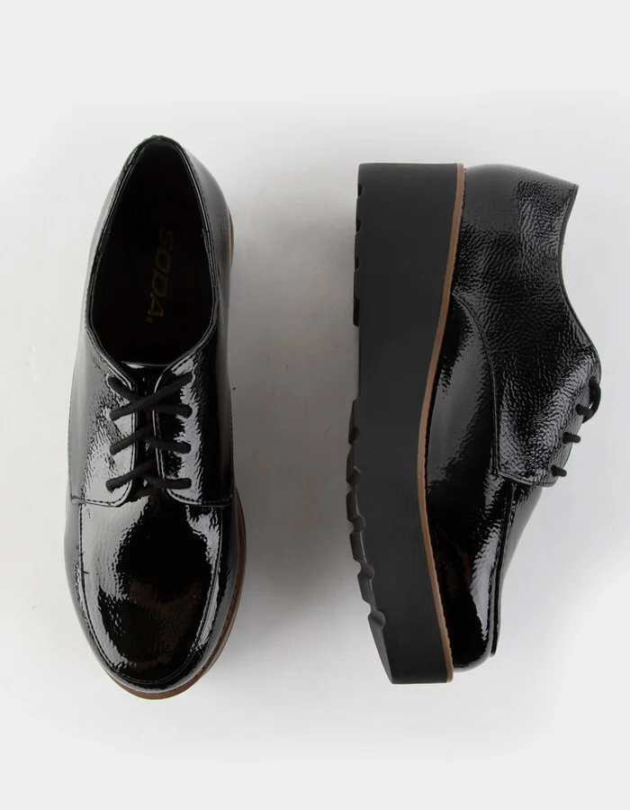 SODA Jimbo Creeper Lace Up Womens Shoes - Image 5