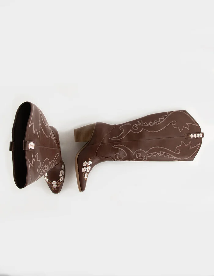 SODA Kaitlin Womens Tall Western Boots - Image 5
