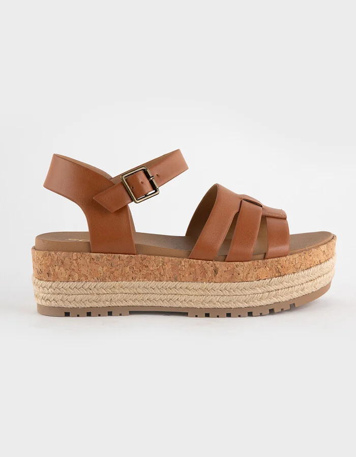 SODA Tabata Womens Platform Sandals - Image 2