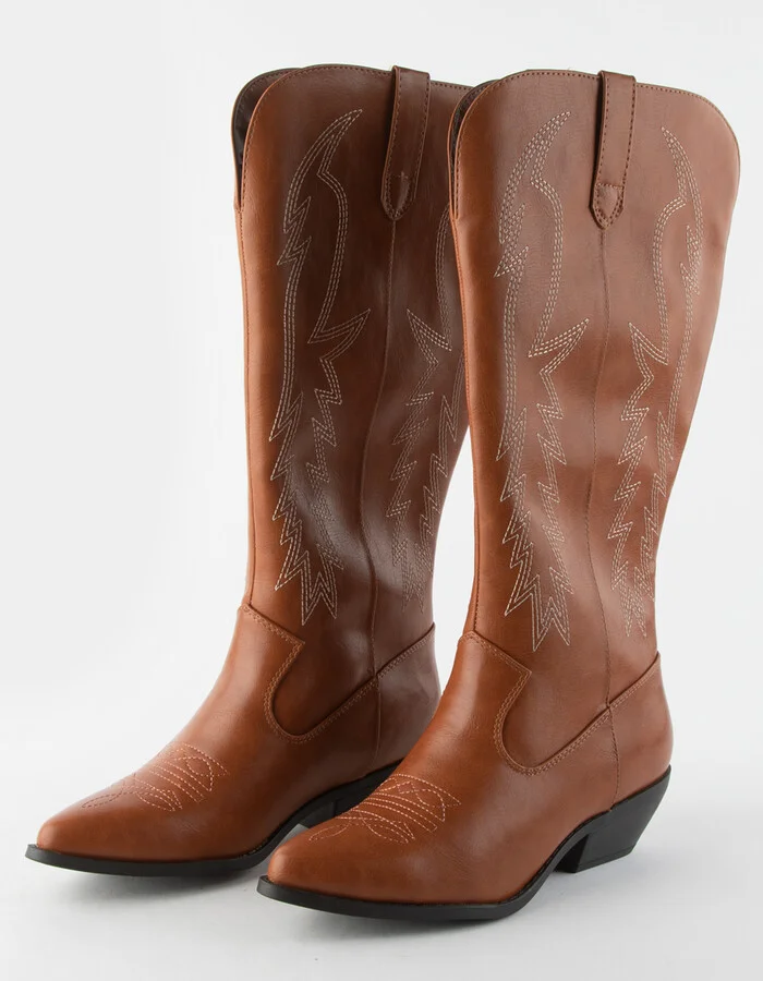 SODA Womens Cowboy Western Boots