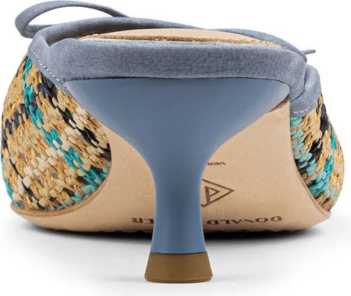 Soel Woven Raffia Bow Mule - Image 6