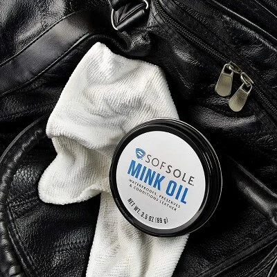 Sof Sole 3.5 oz. Leather Protecting Mink Oil - Image 2