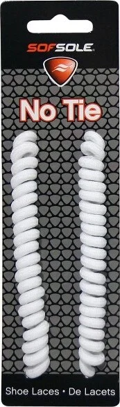 Sof Sole No Tie Shoe Laces - 27"-45" - White