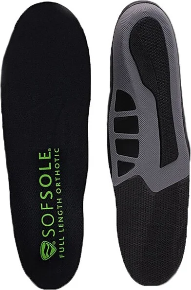 Sof Sole Orthotic Full Length Shoe Insoles - Men's