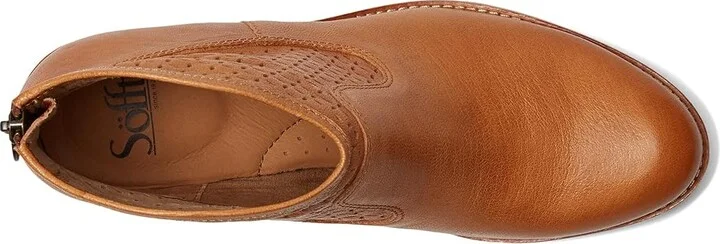 Sofft Aisley Perf Women's Boots Apricot Tan : 9.5 M (B), Leather - Image 2