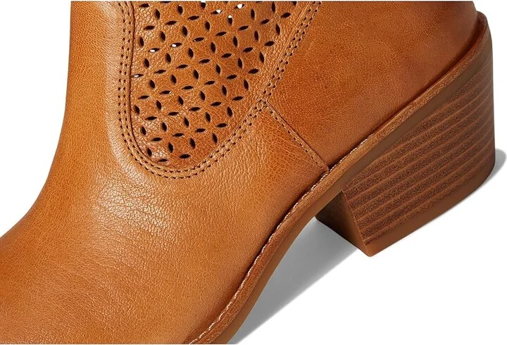 Sofft Aisley Perf Women's Boots Apricot Tan : 9.5 M (B), Leather - Image 7