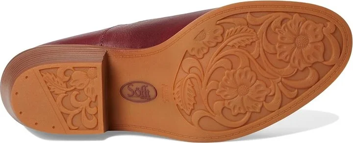 Sofft Aisley Perf Women's Boots Damasco Red : 8.5 M (B), Leather - Image 3