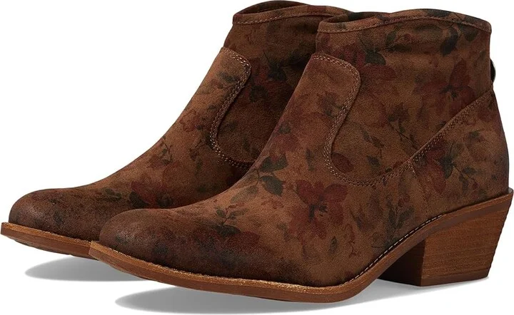 Sofft Aisley Women's Shoes Brown Briar Floral : 6 M (B), Leather