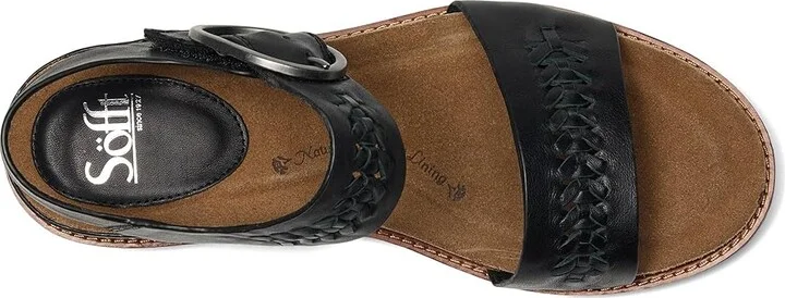 Sofft Bali II Women's Sandals Black Leather : 10 M (B) - Image 2