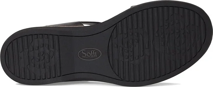 Sofft Bali Women's Sandals Black Leather : 6.5 M (B) - Image 3