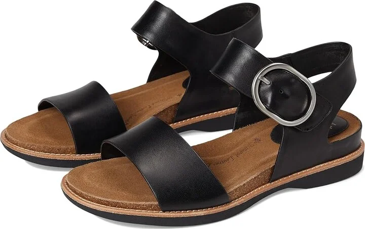 Sofft Bali Women's Sandals Black Leather : 6.5 M (B)