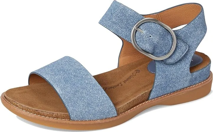 Sofft Bali Women's Sandals Denim Blue Suede : 6.5 M (B), Leather - Image 5