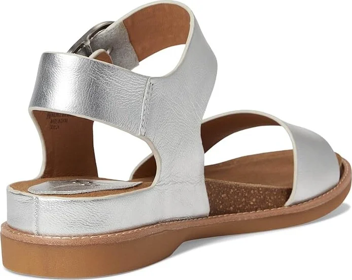 Sofft Bali Women's Sandals Silver Leather : 6 M (B) - Image 4