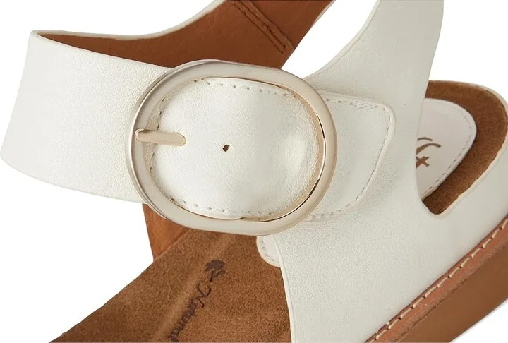 Sofft Bali Women's Sandals True White : 10 M (B), Leather - Image 7