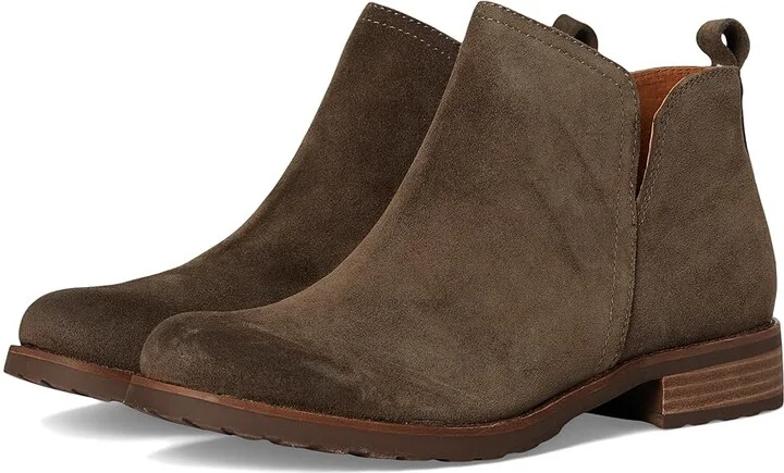 Sofft Beatrice Women's Wedge Shoes Dark Taupe : 7 M (B), Leather/Rubber